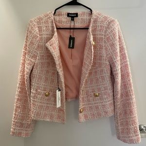 Express M Pink Cardigan/Blazer